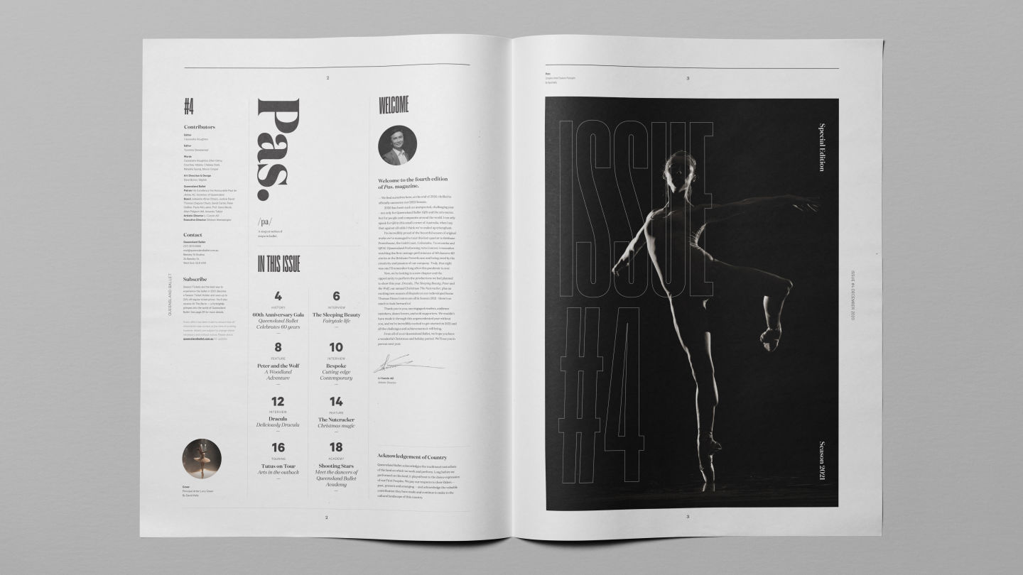 Modern brochure design